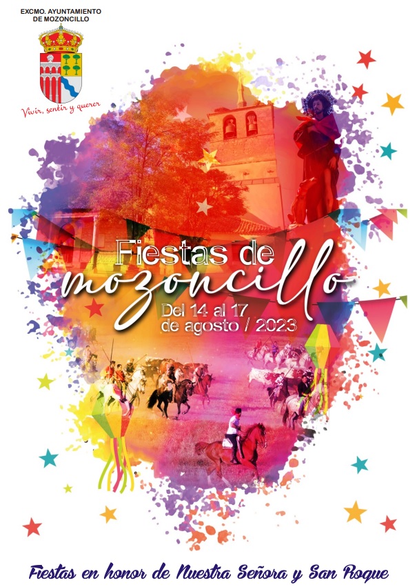Fiestas en honor de Nuestra Señora y San Roque 2023 Mozoncillo